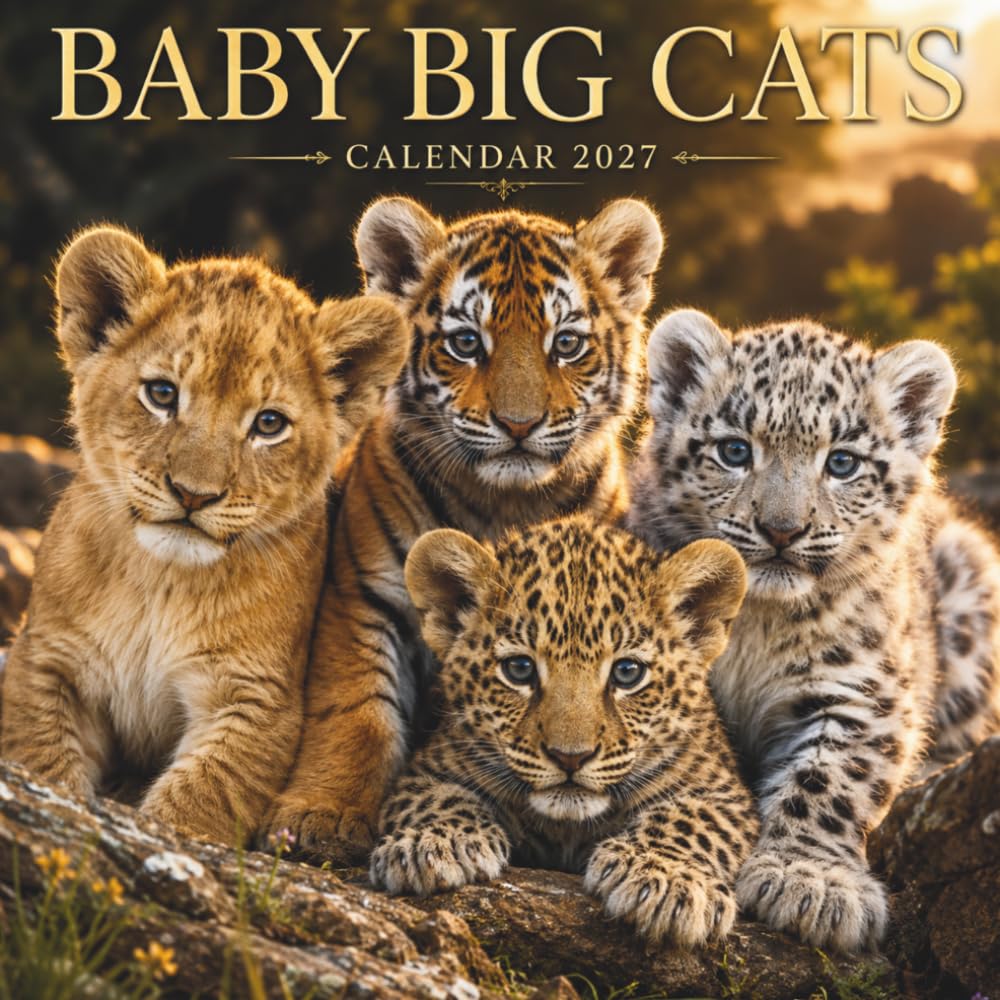 ler totalmente Baby Big Cats Calendar 2027: A Year of Adorable Cubs, Wild Adventures, and Majestic Big Cats