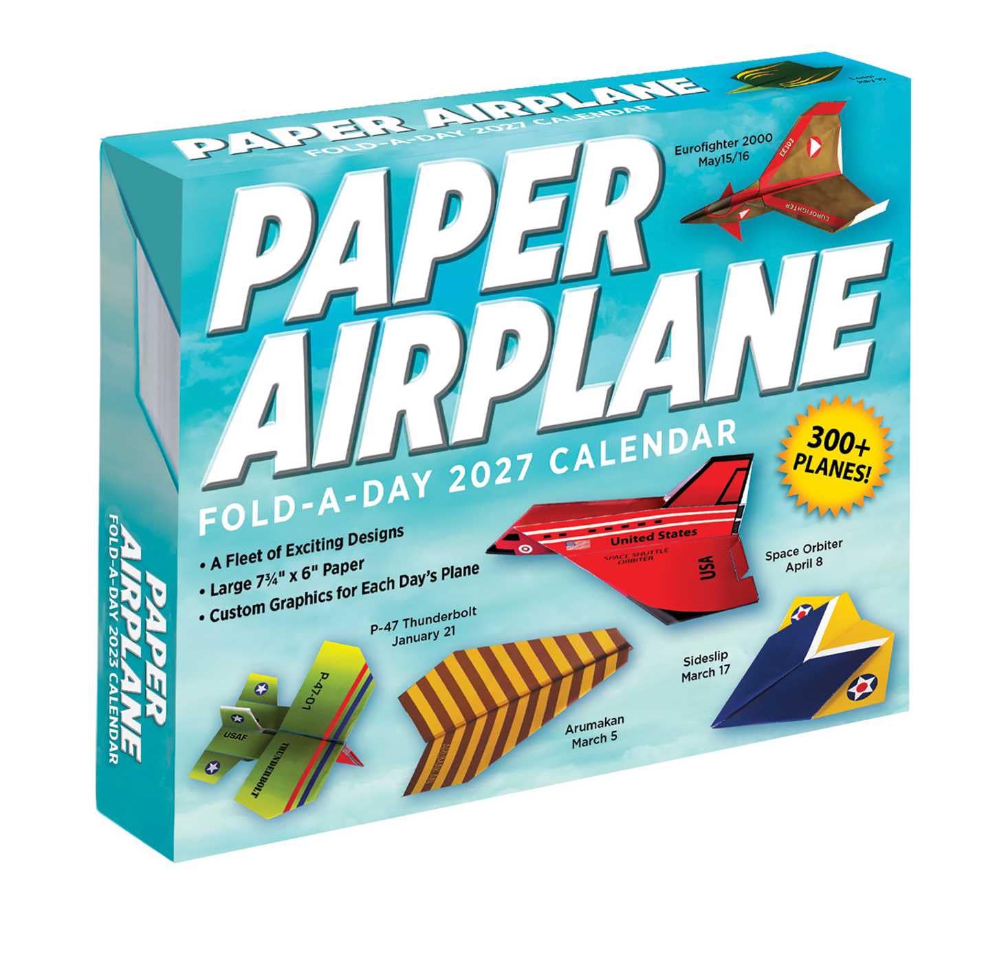 Paper Airplane 2027 Fold-A-Day Calendar: Original Andrews McMeel-Tagesabreißkalender [Kalendar] baixar livro de graça