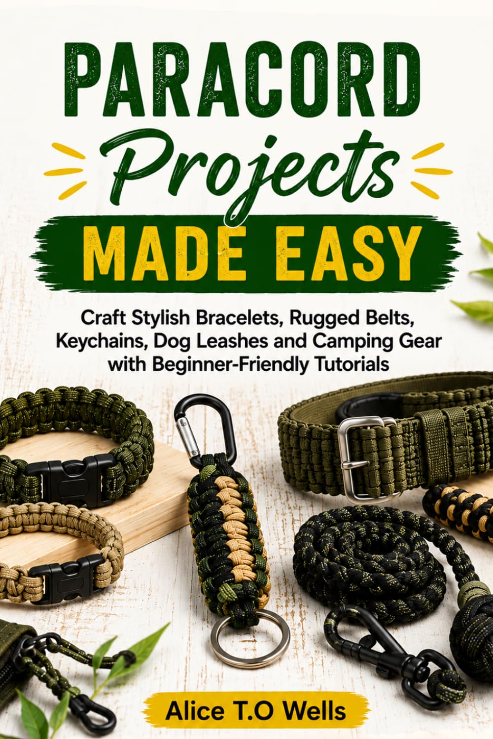 Paracord Projects Made Easy: Craft Stylish Bracelets, Rugged Belts, Keychains, Dog Leashes and Camping Gear with Beginner-Friendly Tutorials baixar livro de graça