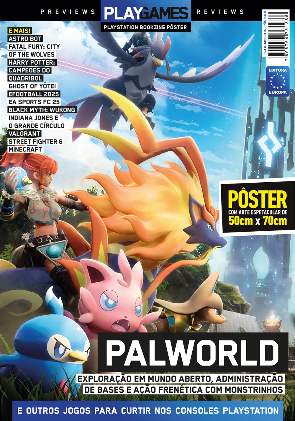 ler totalmente Palworld - Superpôster PlayGames
