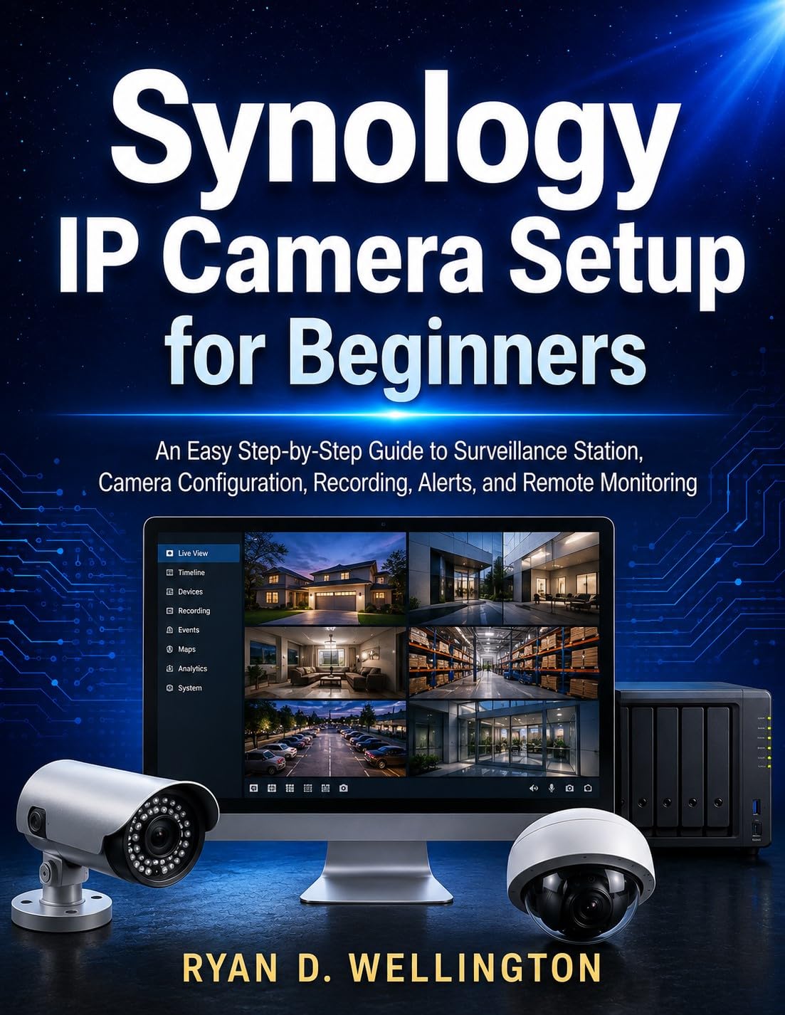 Synology IP Camera Setup for Beginners: An Easy Step-by-Step Guide to Surveillance Station, Camera Configuration, Recording, Alerts, and Remote Monitoring (English Edition) baixar o livro de graça