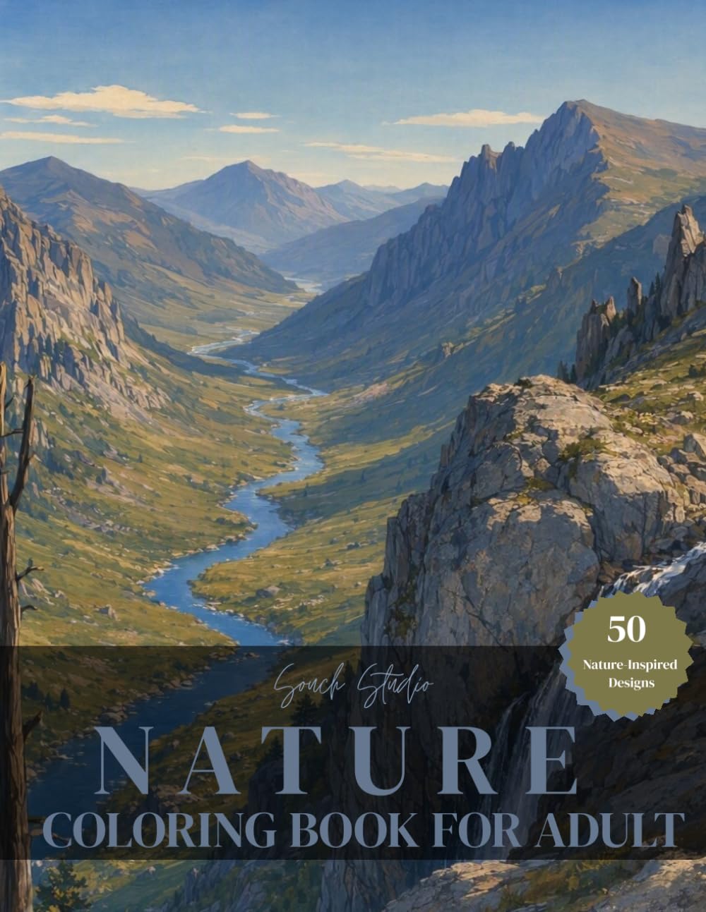 NATURE: A Nature-Inspired Coloring Book for Adults baixar o livro de graça