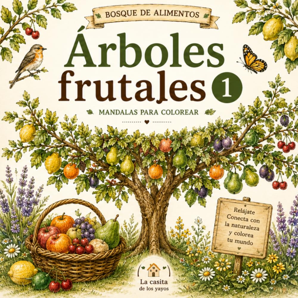 capítulo por capítulo baixar MANDALAS ÁRBOLES FRUTALES 1: BOSQUE DE ALIMENTOS (Spanish Edition)