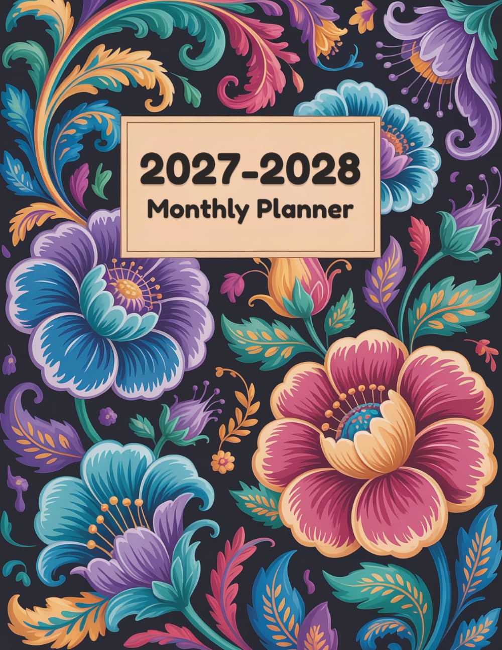 capítulo por capítulo baixar 2027-2028 Monthly Planner: Two Years Schedule Organizer from January 2027 through December 2028, with Holidays and Celebrations