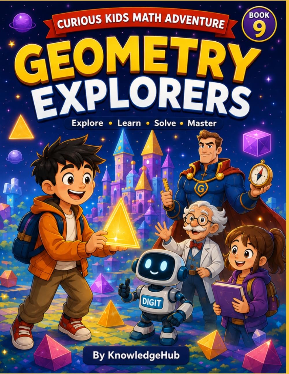 Geometry Explorers: A Fun and Illustrated Math Adventure That Teaches Shapes, Angles, Perimeter, Area, Volume, Coordinates, and Spatial Thinking... Exciting Adventure from Counting to Calculus) baixar o livro de graça