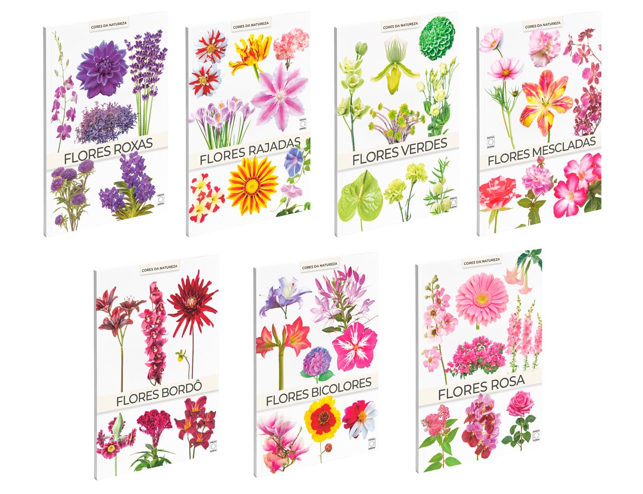 Coleção Cores da Natureza 2 - Completa - 7 Volumes