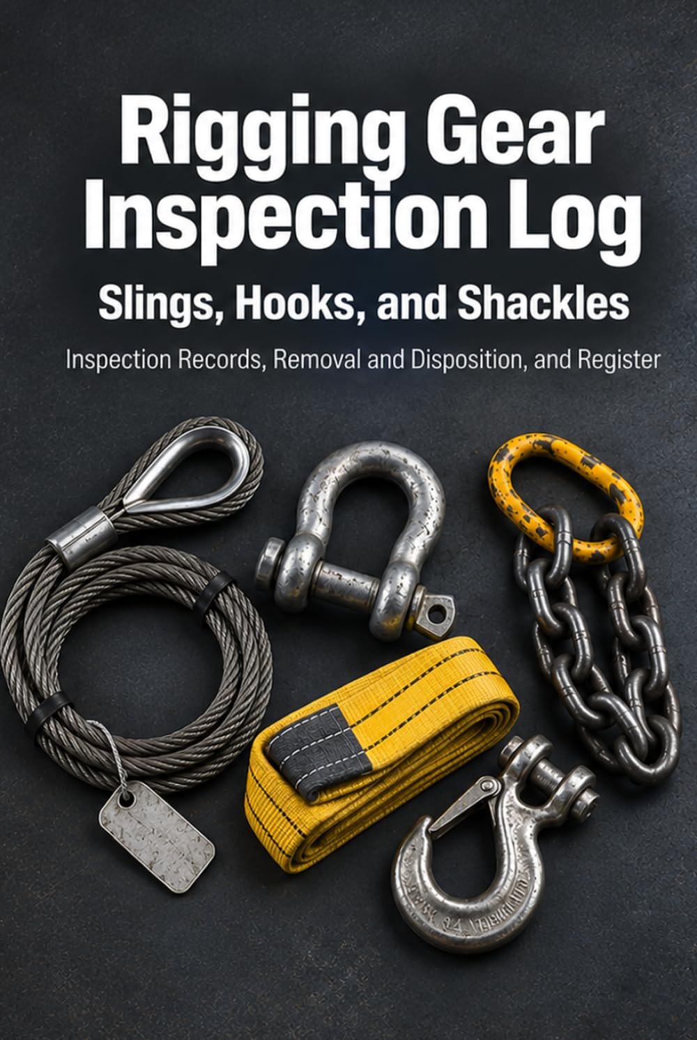 capítulo por capítulo baixar Rigging Gear Inspection Log: Slings, Hooks, and Shackles: 160 Inspection Records with Removal, Disposition, and Register Pages