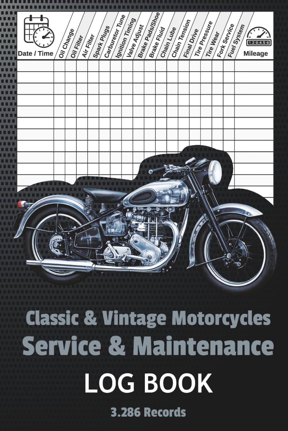 capítulo por capítulo baixar Classic & Vintage Motorcycles Service & Maintenance Log Book: Motorcycle Maintenance Record Book | Service History Tracker for Classic and Vintage... Ignition Timing, Chain, Tires and Repairs