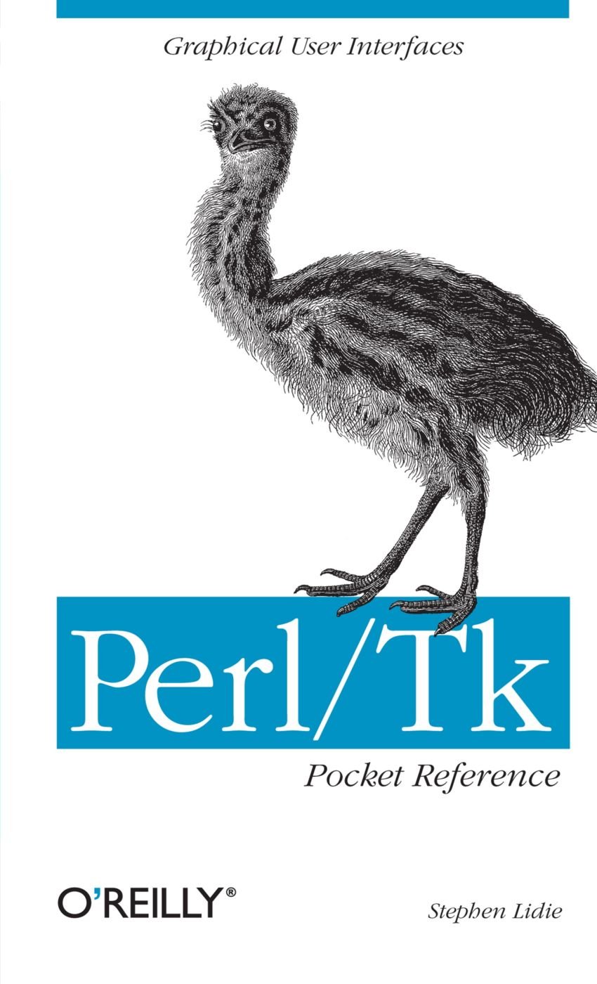 ler totalmente Perl/TK Pocket Reference