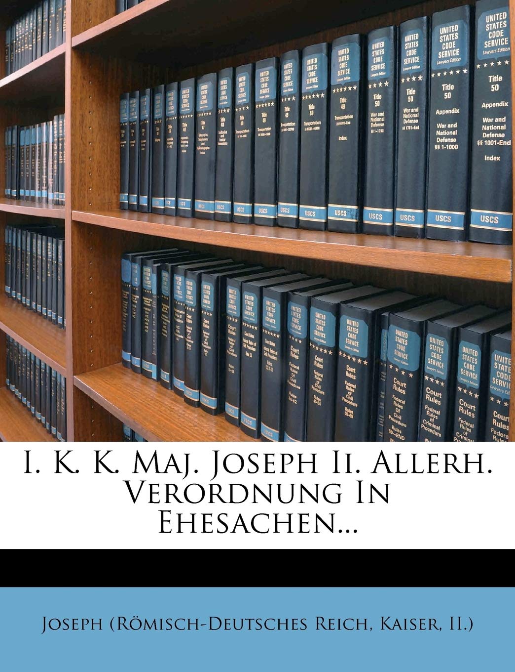 capítulo por capítulo baixar I. K. K. Maj. Joseph II. Allerh. Verordnung in Ehesachen...