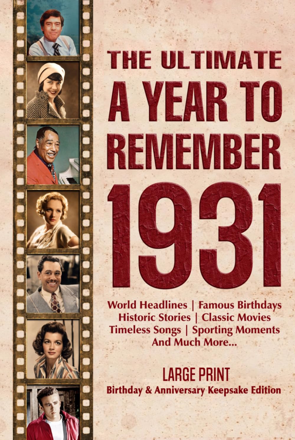 capítulo por capítulo baixar The Ultimate A Year To Remember 1931 Birthday & Anniversary Keepsake Edition