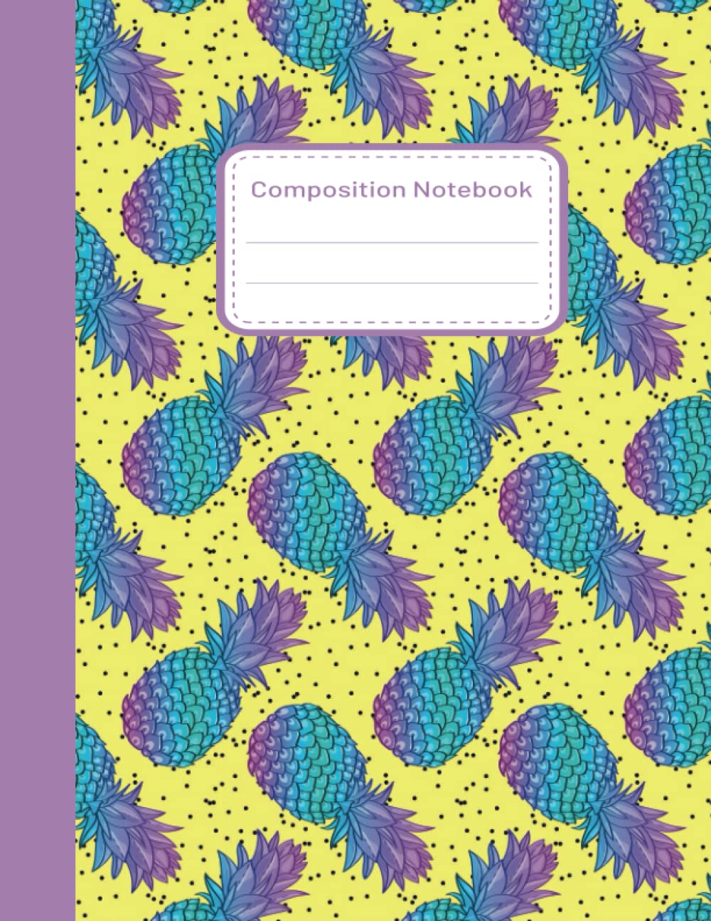 Composition Notebook: Pineapple Pattern Composition Notebook Wide Ruled, Lined Paper, Large Size 8.5x11 Inches, 120 pages| Pineapple Composition Notebook for kids and Adults baixar o livro de graça