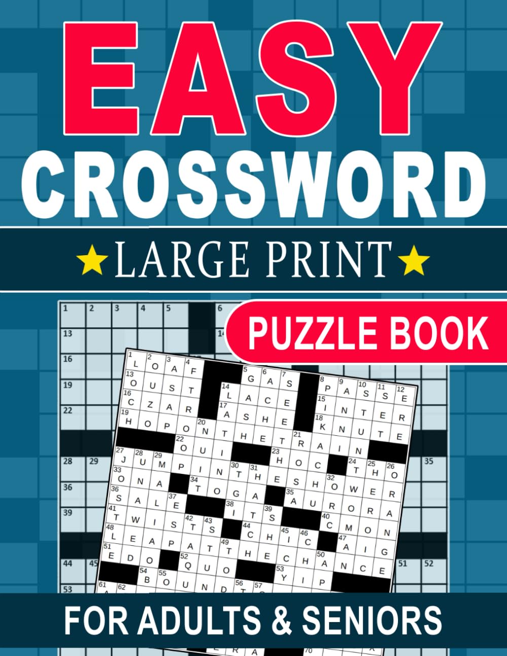 capítulo por capítulo baixar Easy Crossword Puzzle Book for Adults & Seniors Large Print: Large Print Word Games for Comfort, Memory, and Mind Exercise