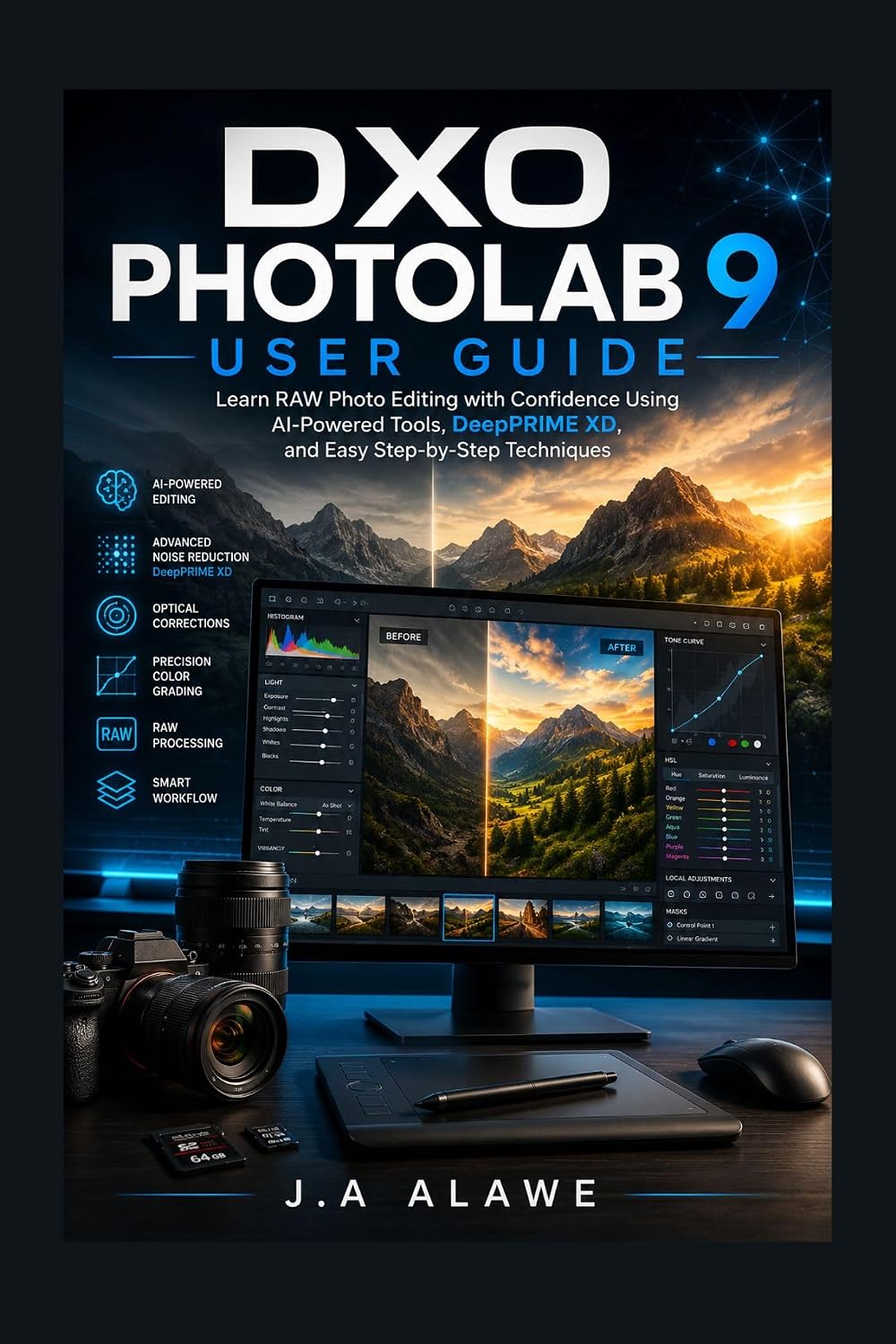 DXO Photolab 9 User Guide: Learn RAW Photo Editing with Confidence Using AI-Powered Tools, DeepPRIME XD, and Easy Step-by-Step Techniques (English Edition) baixar livro de graça