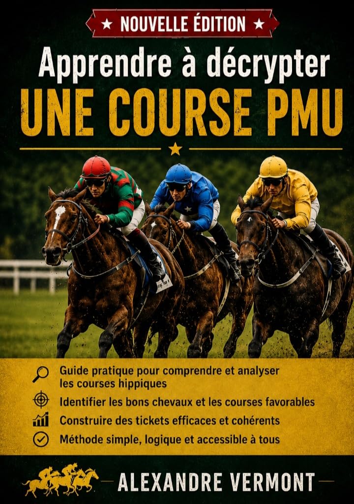 ler totalmente Apprendre à décrypter une course PMU: Guide pratique pour comprendre et analyser les courses hippiques, identifier les bons chevaux et construire des tickets structurés (French Edition)