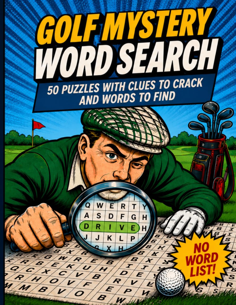 Golf Mystery Word Search Puzzle Book: 50 Golf Trivia Clues to Solve and Hidden Words to Find | Challenging Brain Games for Golfers and Golf Fans baixar o livro de graça