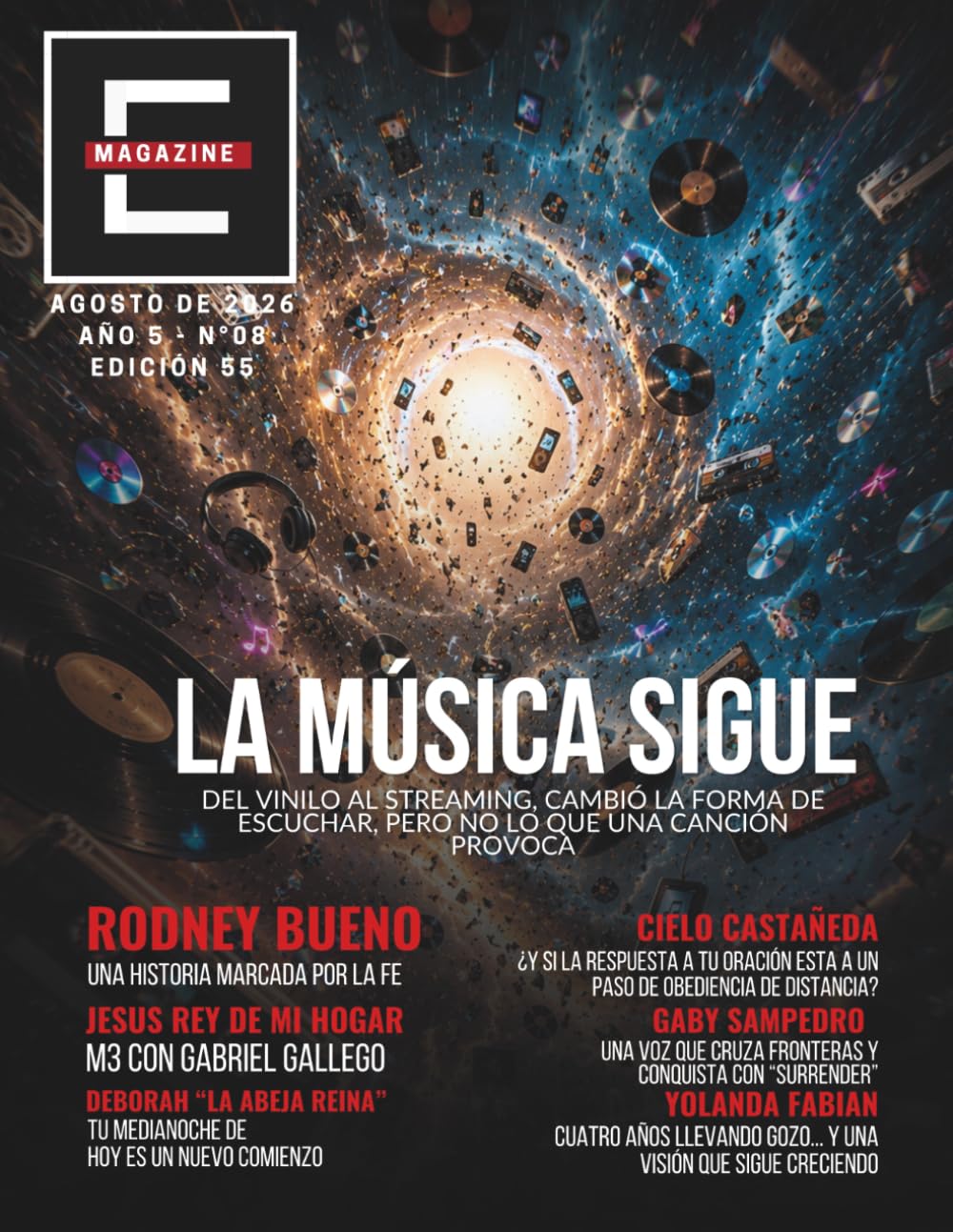 ECOMOVA MAGAZINE AÑO°5|N°8|EDICIÓN°55| EN PORTADA LA MÚSICA SIGUE: Del vinilo al streaming, cambió la forma de escuchar, pero no lo que una canción provoca (Spanish Edition) baixar o livro de graça