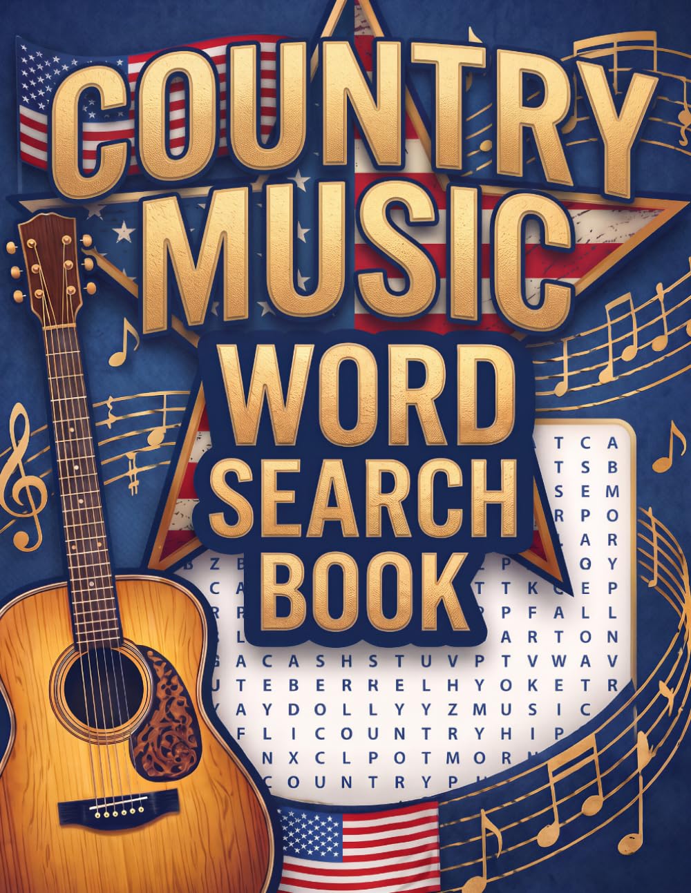Country Music Word Search Book, Large Print Puzzles Celebrating Country Legends, Classic Songs and Nashville's Greatest Stories for Adults baixar o livro de graça