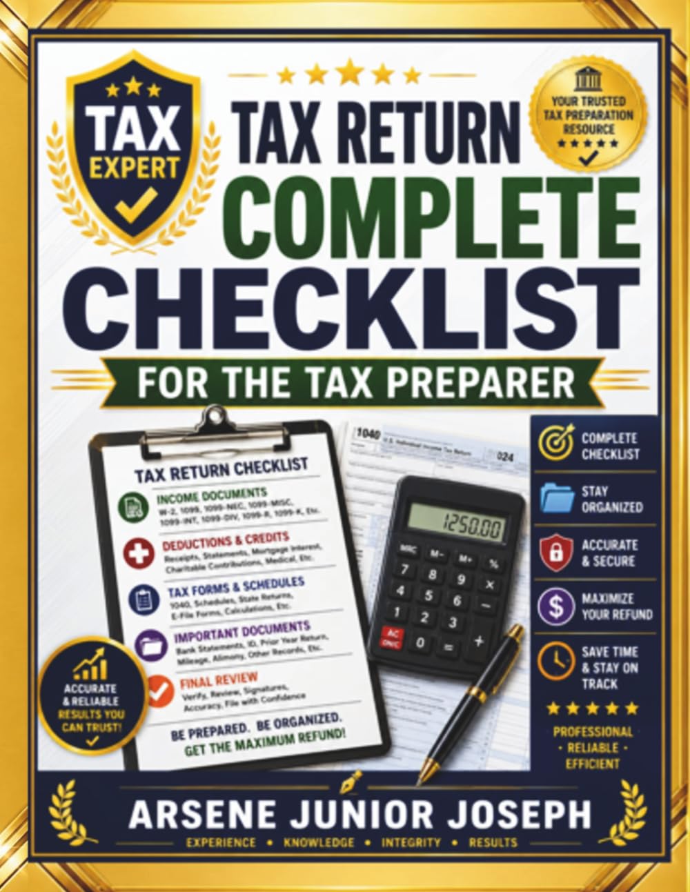 Tax Return Complete Checklist for the Tax Preparer baixar livro de graça