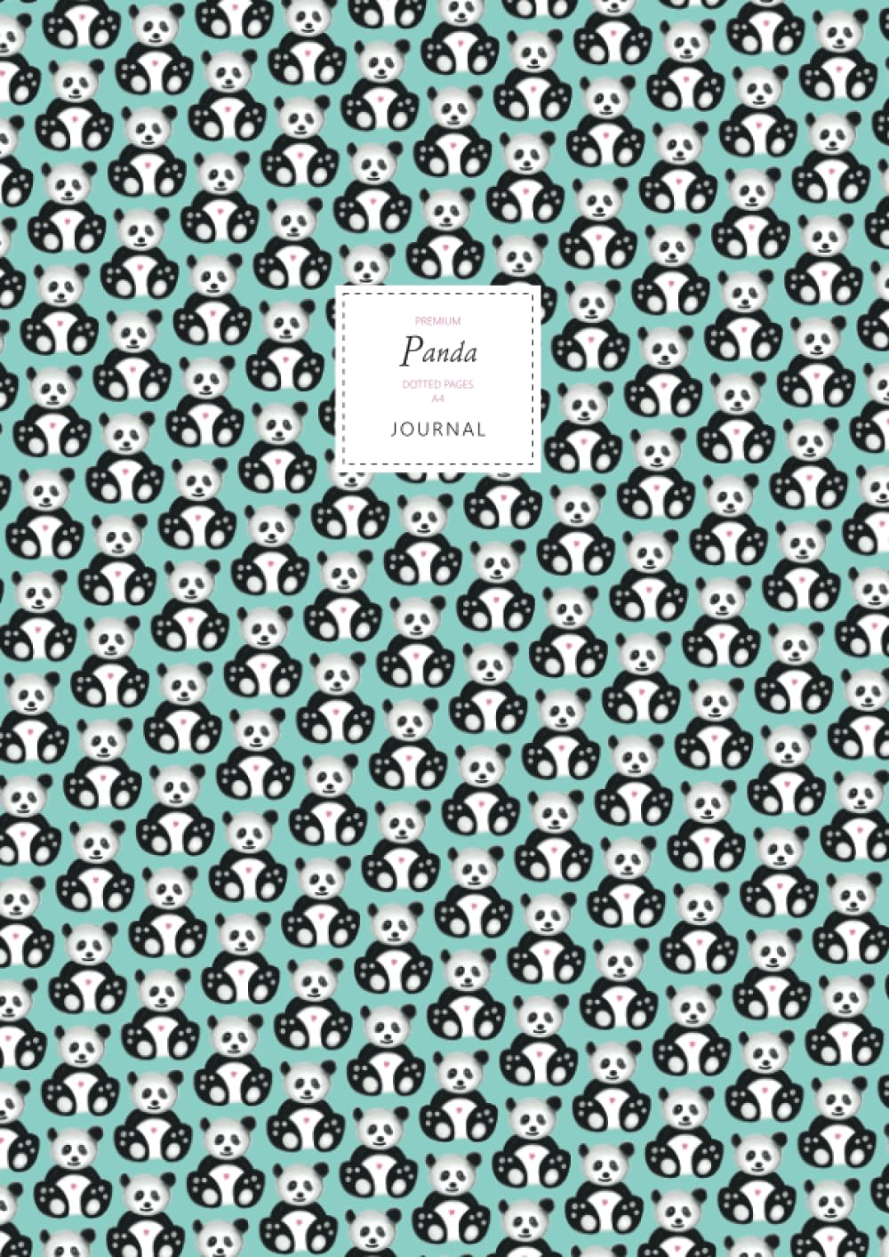 Panda Journal - Dotted Pages - A4 - Premium: (Sky Blue Edition) Journal 192 dot grid page (A4 / 8.27x11.69 inches / 21x29.7cm / Large) baixar livro de graça