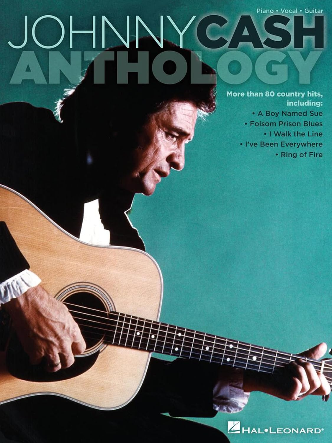 Johnny Cash Anthology: Piano, Vocal, Guitar