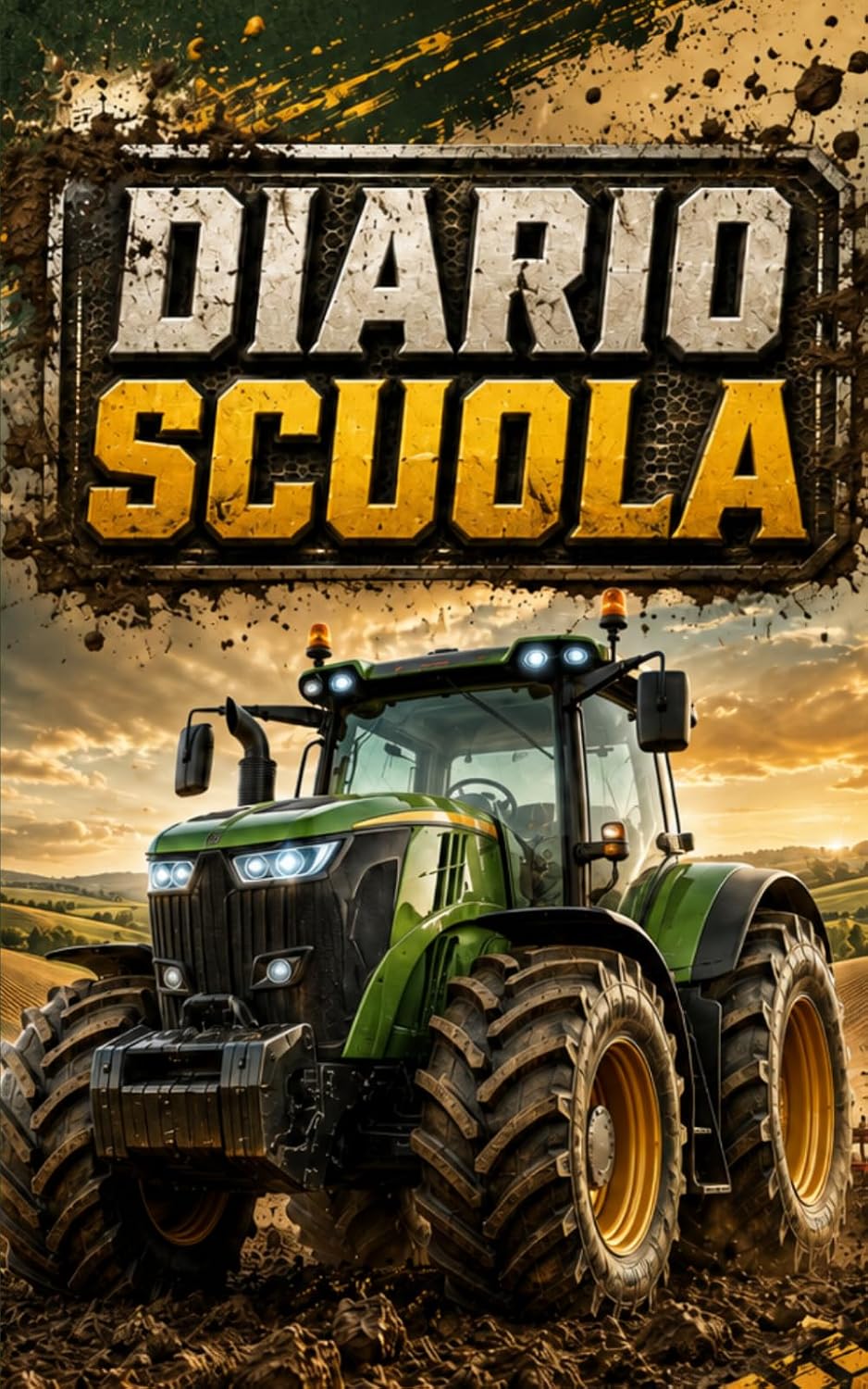 Diario scuola 2026 2027 Trattori: Agenda scolastica giornaliera per ragazzi e ragazze | Materiale scolastico medie elementari superiori università (Italian Edition) baixar o livro de graça
