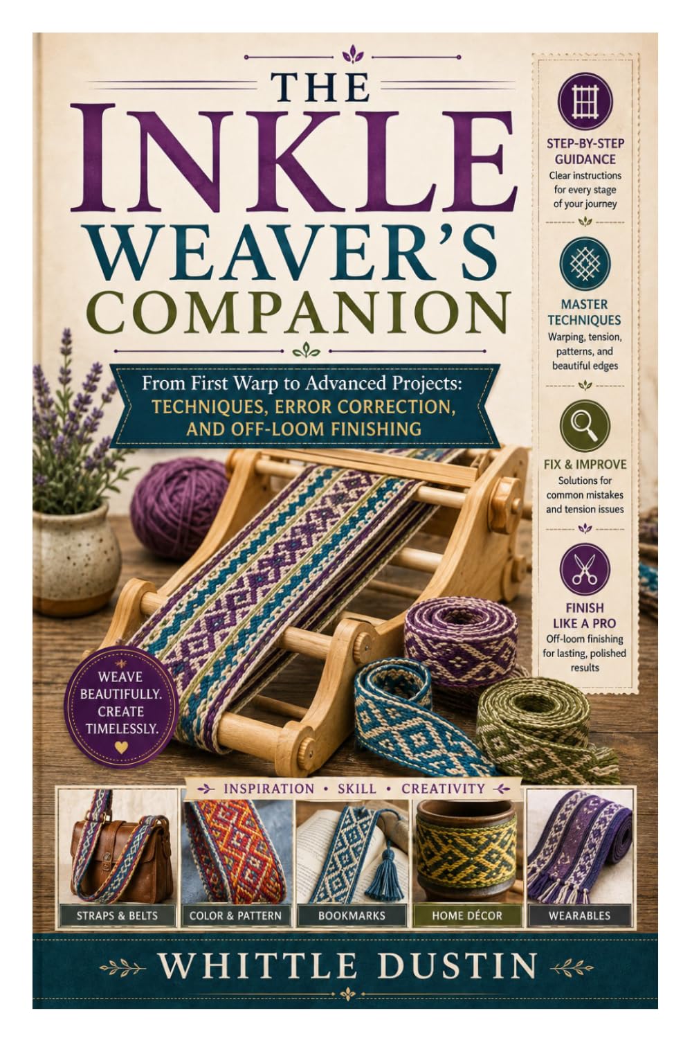 ler totalmente The Inkle Weaver's Companion: From First Warp to Advanced Projects: Techniques, Error Correction, and Off-Loom Finishing