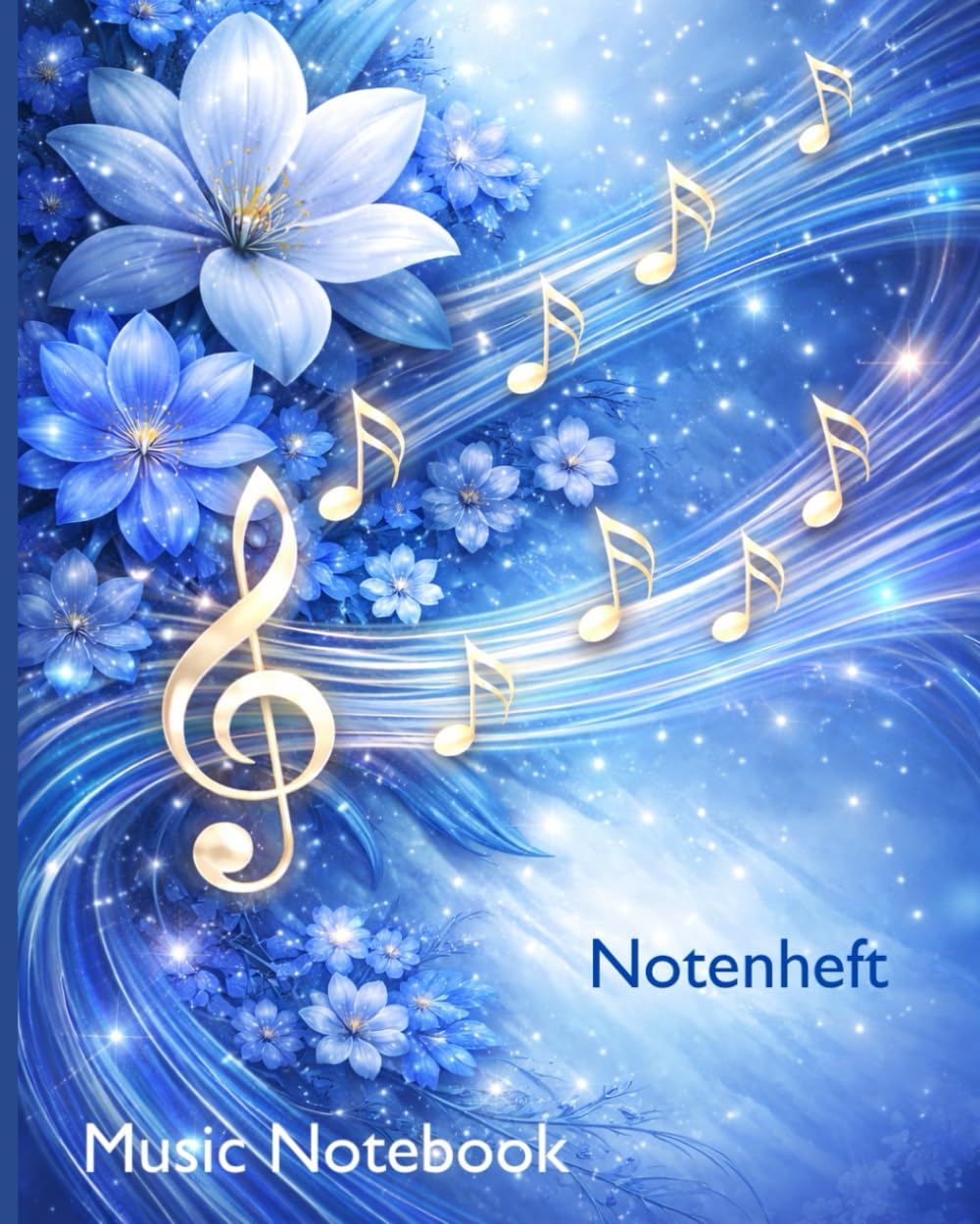 ler totalmente Musik Notenheft: groß (German Edition)