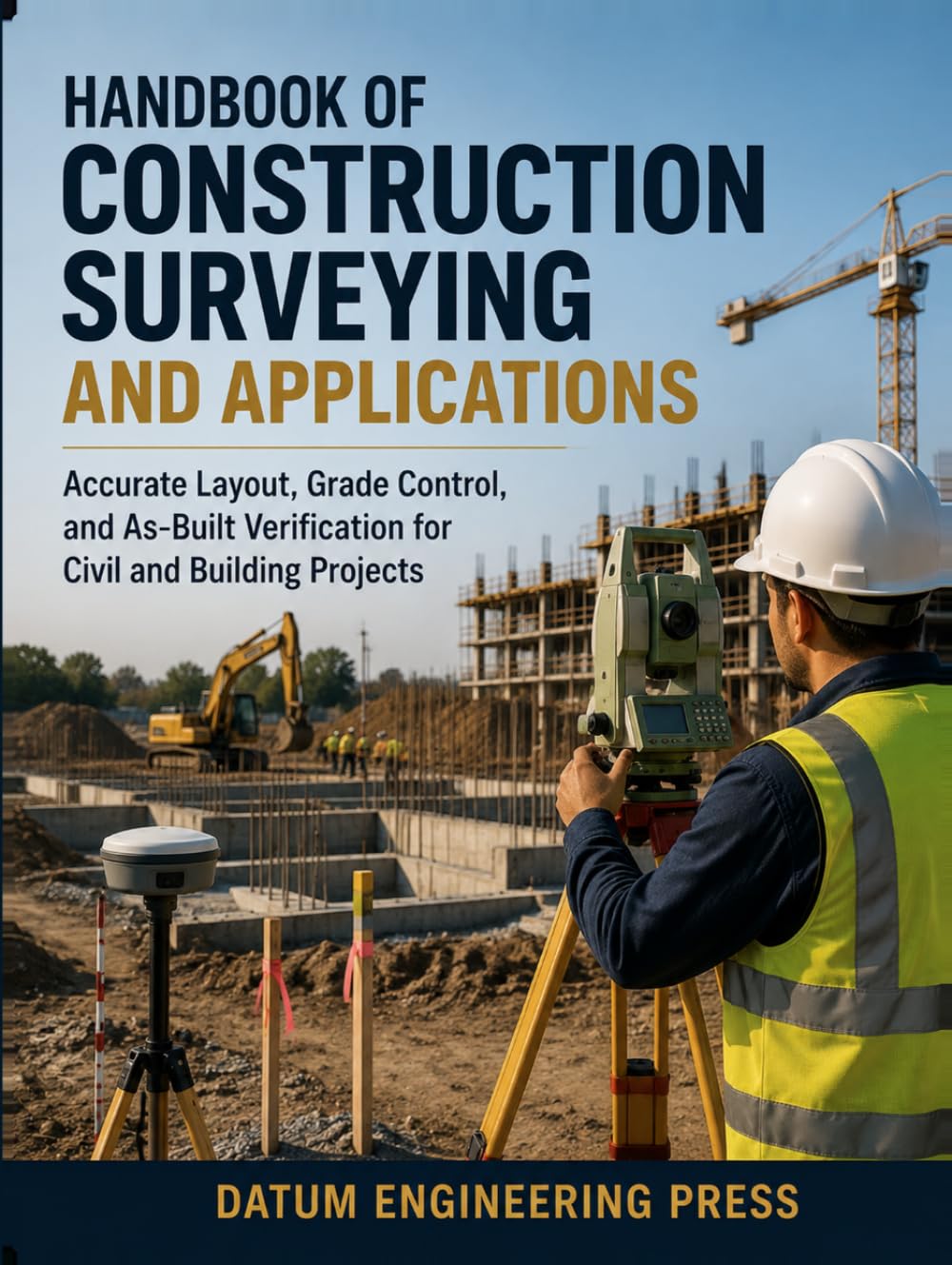 HANDBOOK OF CONSTRUCTION SURVEYING AND APPLICATIONS: Accurate Layout, Grade Control, and As-Built Verification for Civil and Building Projects