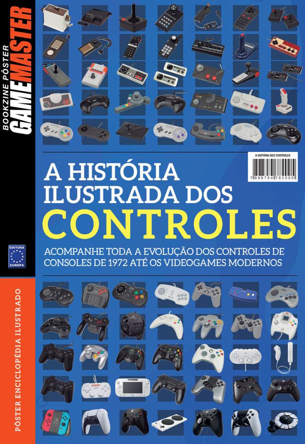 ler totalmente Superpôster A História Ilustrada dos Controles - PlayStation 1