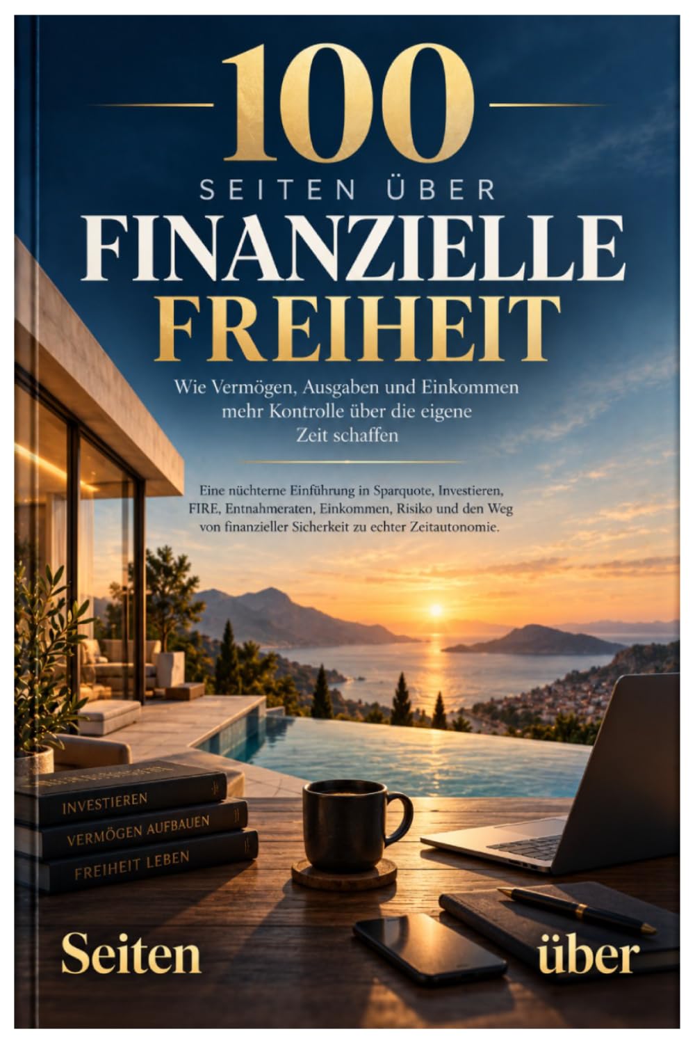 ler totalmente 100 Seiten über Finanzielle Freiheit (Finanzielle Unabhängigkeit, Vermögensaufbau, Geld sparen, Investieren & passives Einkommen) (German Edition)