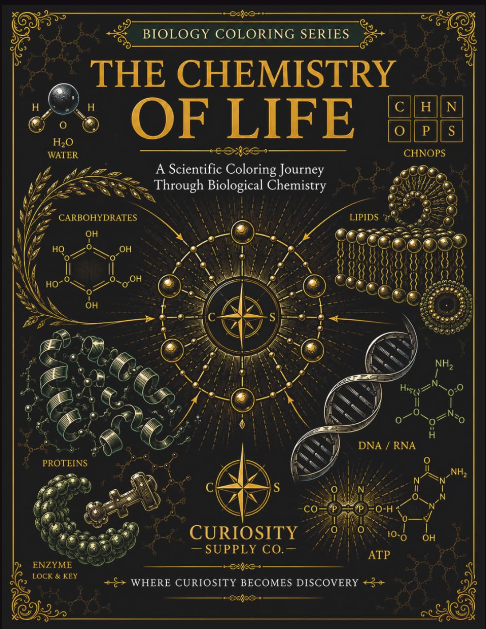 The Chemistry of Life: A Scientific Coloring Journey Through Biological Chemistry (Biology Coloring Series) baixar o livro de graça