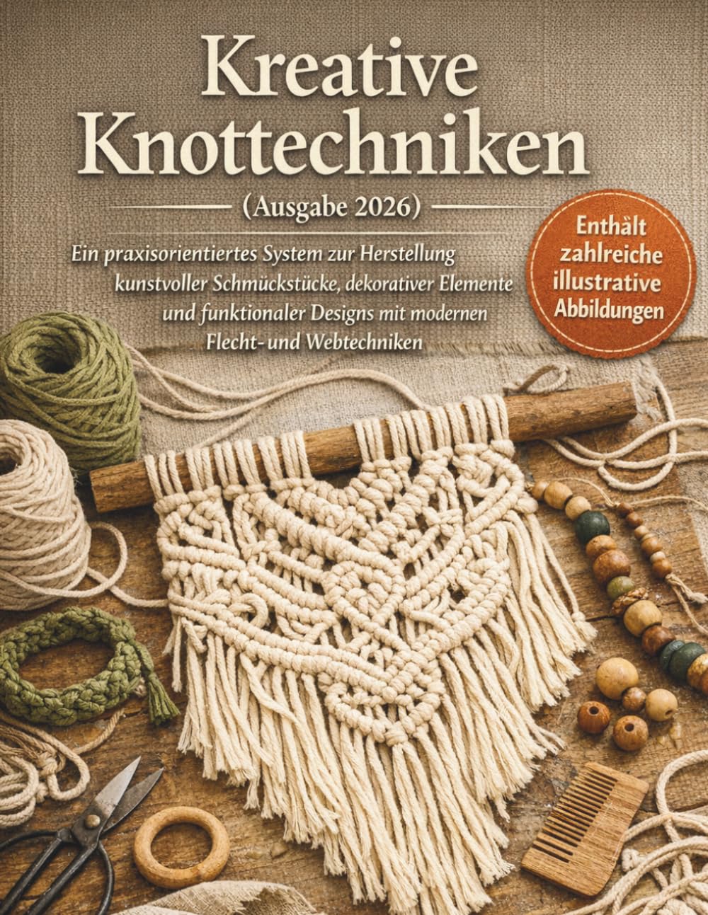ler totalmente Kreative Knotentechniken (Ausgabe 2026): Ein praktisches System zur Herstellung von kunstvollem Schmuck, dekorativen Stücken und funktionalen Mustern mit modernen Webmethoden (German Edition)