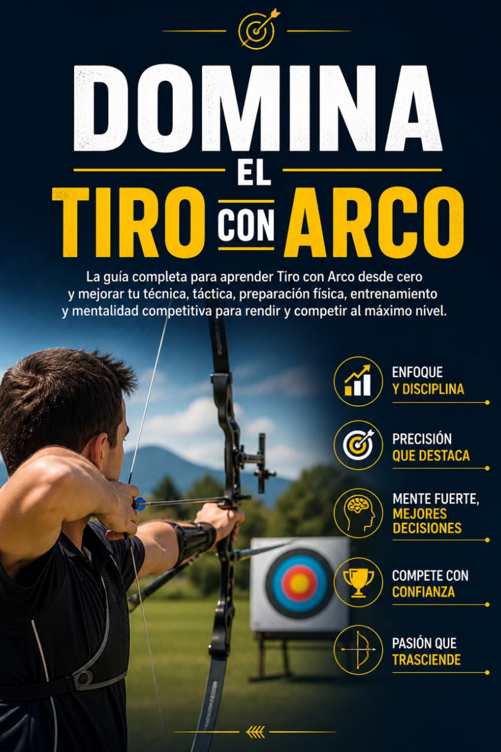 Domina el Tiro con Arco: La guía completa para aprender Tiro con Arco desde cero y mejorar tu técnica, táctica, preparación física, entrenamiento y... para rendir y competir (Spanish Edition) baixar livro de graça