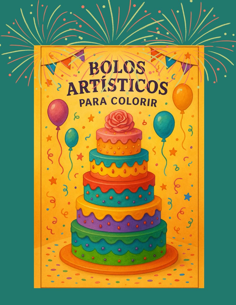 capítulo por capítulo baixar Bolos artísticos para colorir (Portuguese Edition)