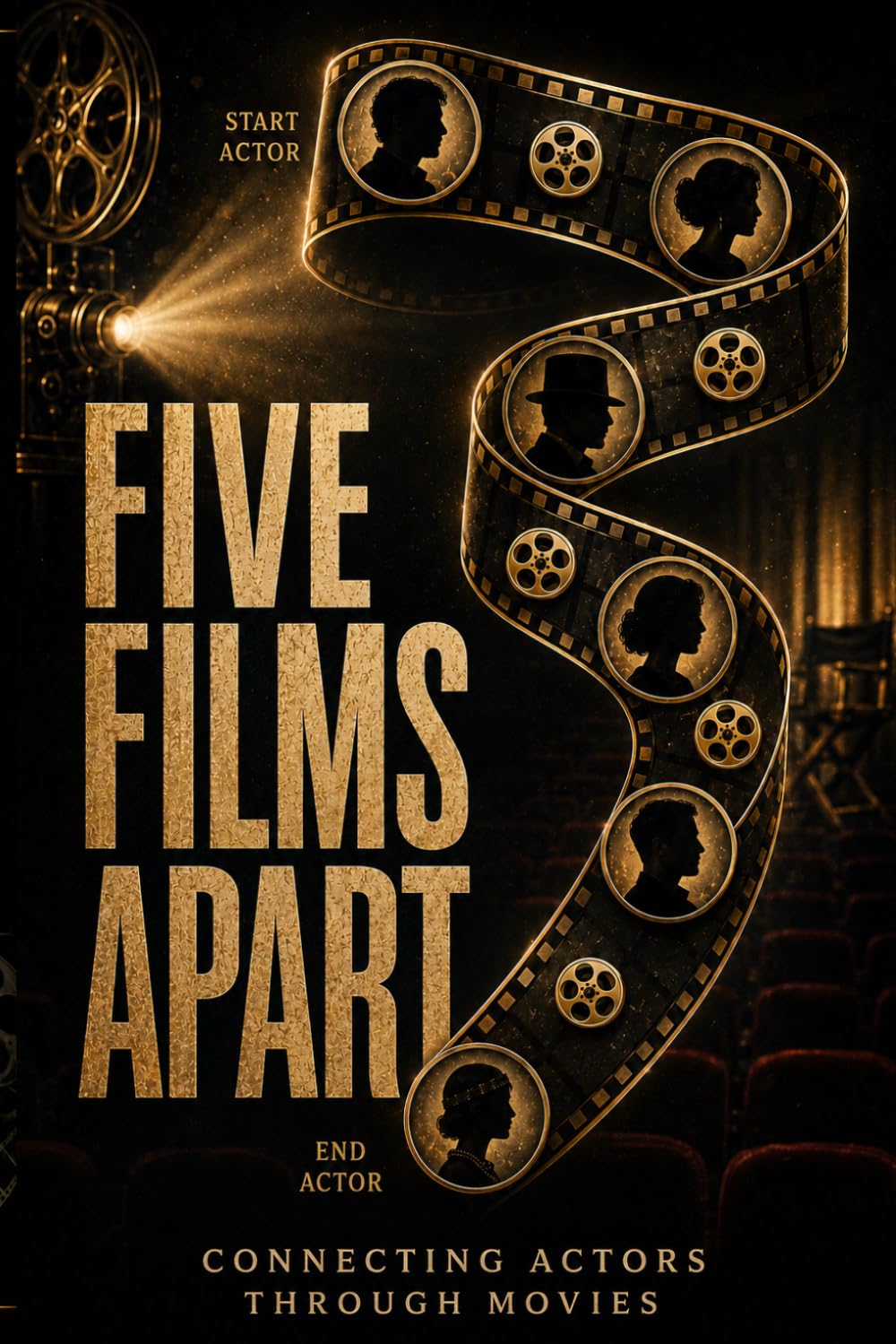 ler totalmente Five Films Apart: Connecting Actors Through Movies