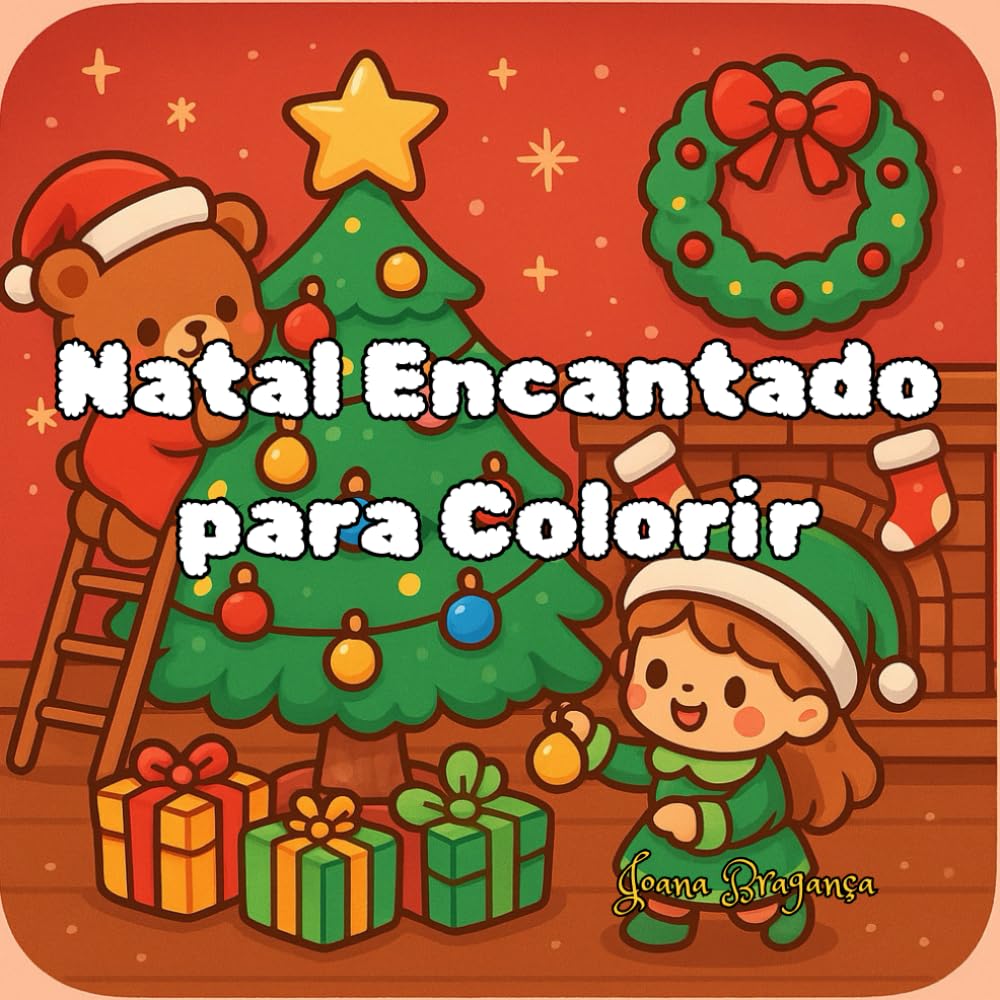 ler totalmente Natal Encantado para Colorir