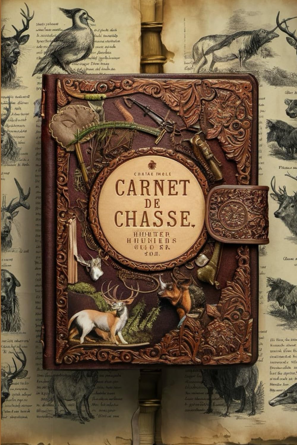 Carnet de Chasse: Petits et grands gibiers, Journal pour chasseur, Observations, Armes, Chiens, Sorties de chasse, Carnet pour Battue, Carnet de ... Blocs note, Dessins etc) (French Edition)