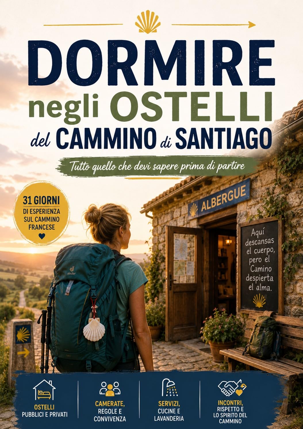 capítulo por capítulo baixar Dormire negli ostelli del Cammino di Santiago: Tutto quello che devi sapere prima di partire (CAMMINI - Guide pratiche per partire preparati) (Italian Edition)