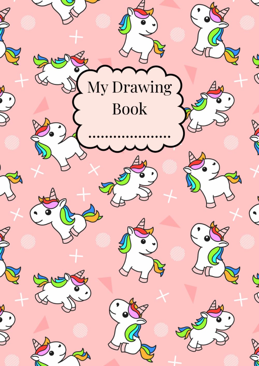 Little Unicorn ~ My Drawing Book: Large A4 Blank Sketch Book For Kids | 100 Plain Pages for Drawing, Doodling and Sketching | Personalise Cover with... Art Pad (Little Noodlings ~ Little Unicorn) baixar o livro de graça