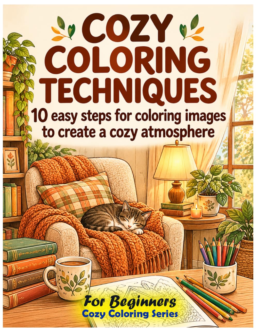 COZY COLORING TECHNIQUES: 10 Easy Steps for Coloring Images to Create a Cozy Atmosphere baixar o livro de graça
