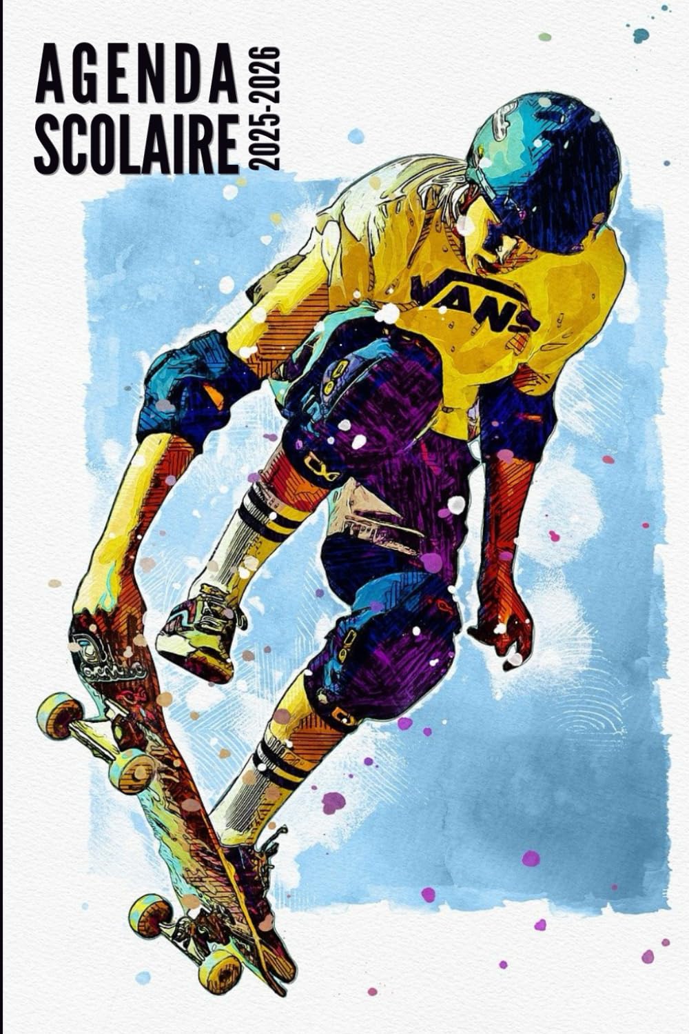 capítulo por capítulo baixar Agenda Scolaire 2025 2026: Skateboard - Journalier Pour Filles et Garçons en Primaire, collège et lycée | De Septembre 2025 à Juillet 2026 (French Edition)