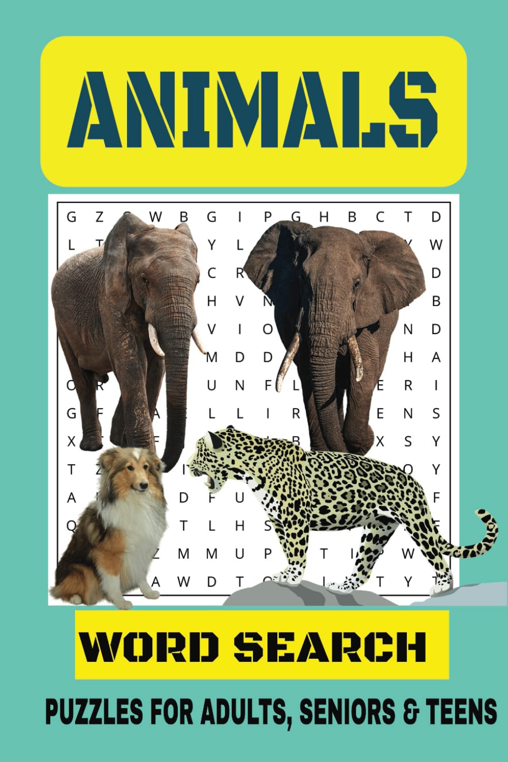 ler totalmente Animal Word Search Puzzle Book: Word Searches with Easy to Read Print about Animals and Animal lovers and more |6x9 inches, 110 pages| 50+Puzzle,Gift for Vacations, Holidays and Free times