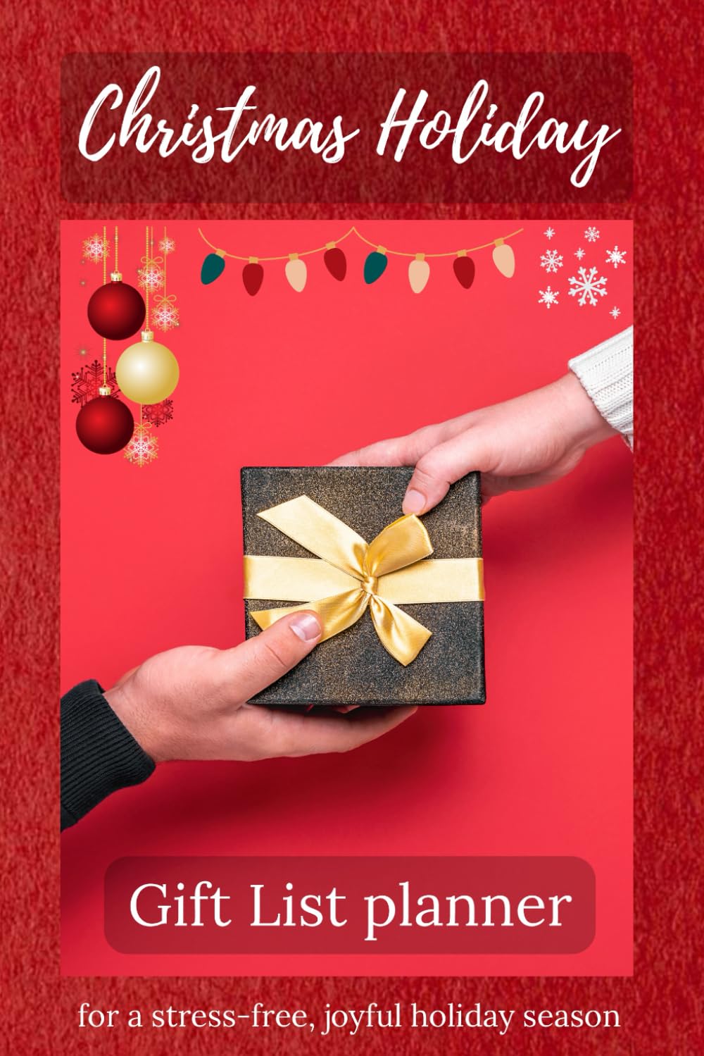 ler totalmente Christmas Holiday Gift List Planner: Track and Organize your Budget, Purchases, Easily Check Recipients and Delivery status