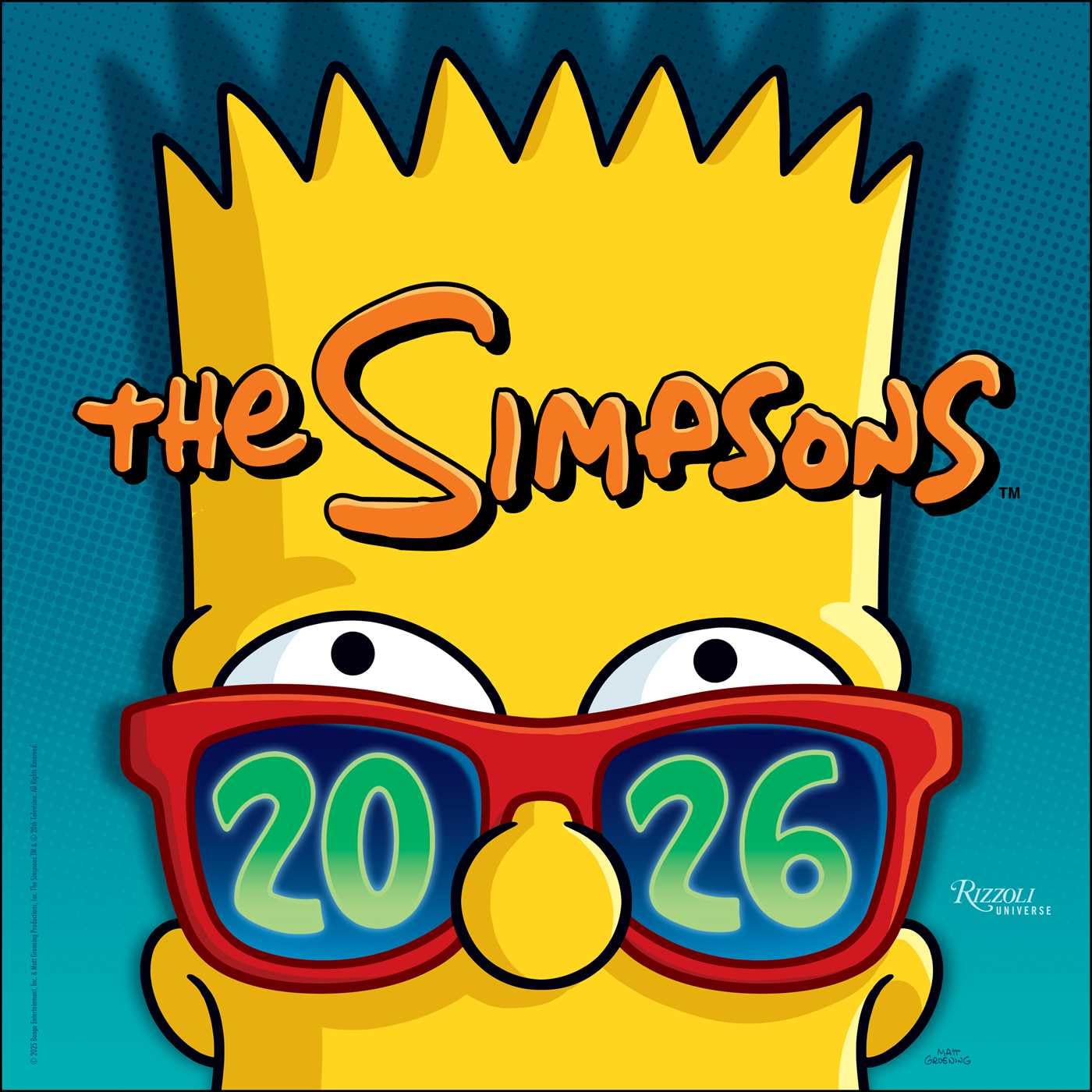 The Simpsons 2026 Wall Calendar baixar o livro de graça