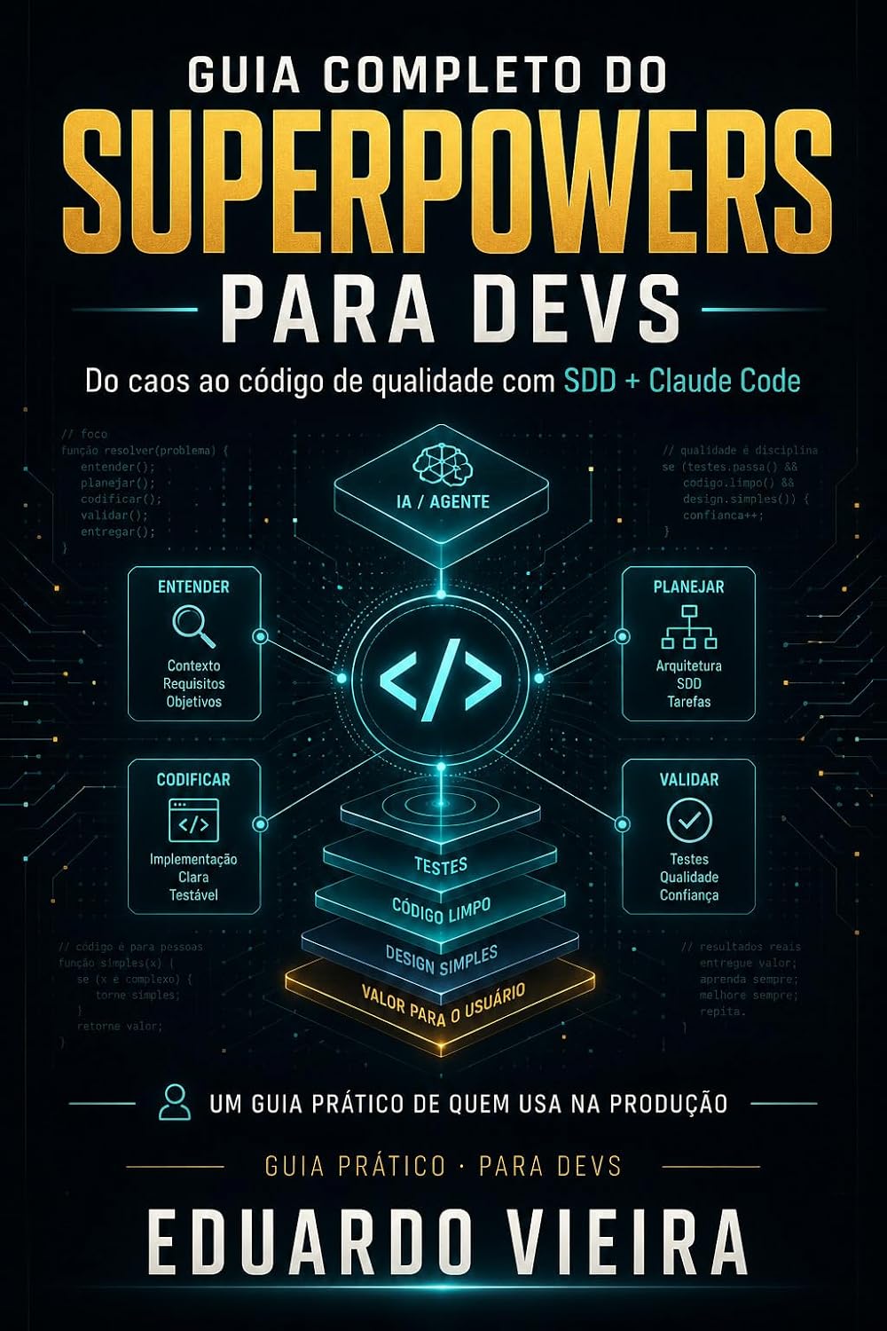 ler totalmente Guia Completo do Superpowers para Devs: Do caos ao código de qualidade com SDD + Claude Code (SDA + SDD Na Prática Livro 1)