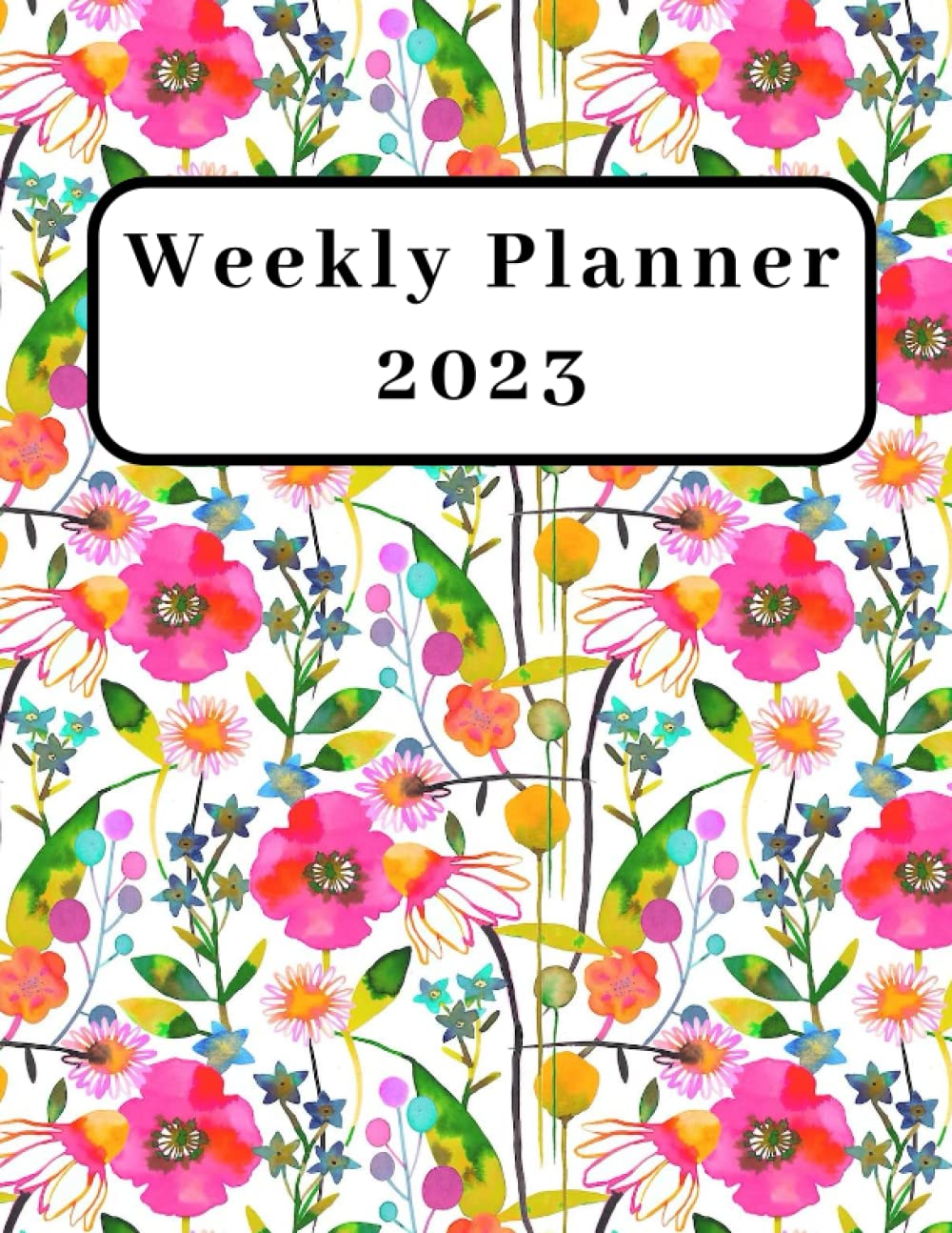 capítulo por capítulo baixar Weekly Planner 2023: Weekly and Monthly Planner 2023 with study planner(8.5x1 100 pages
