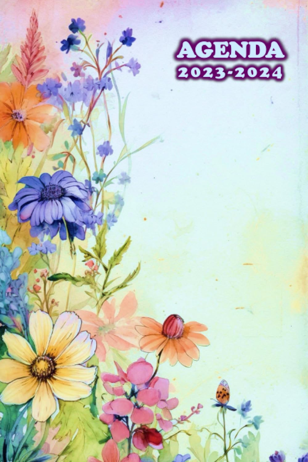 Fleurs du Temps: Planificateur Académique Floral 2023-2024: Agenda Journalier Floral 2023-2024 pour Étudiants. Cultivez la productivité et la... 2023 2024 1 Jour Par Page a5 (French Edition) baixar livro de graça