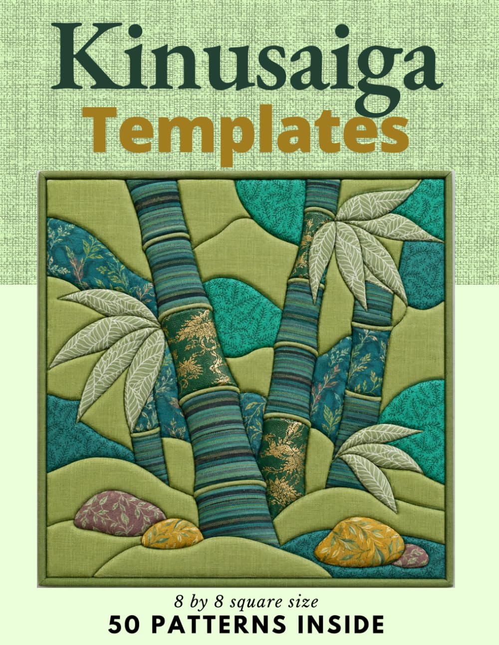 Kinusaiga Fabric Art Patterns: 50 Beginner-Friendly 8 × 8 Templates for Flowers, Animals, Nature, and Scenic Designs baixar o livro de graça