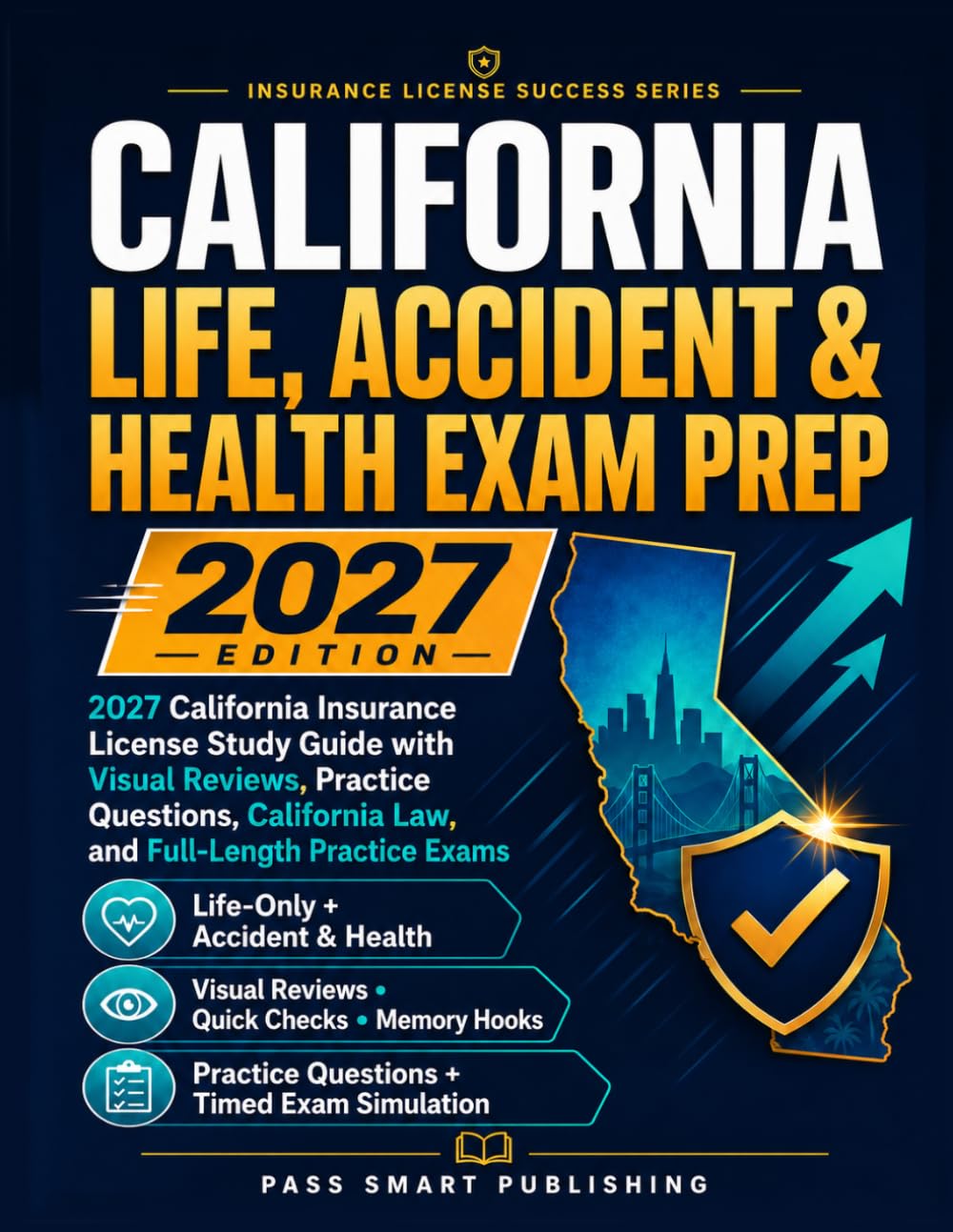 ler totalmente California Life, Accident & Health Exam Prep: California Insurance License Study Guide with Visual Reviews, Practice Questions, California Law, and... Practice Exams (Insurance Pass Smart Series)